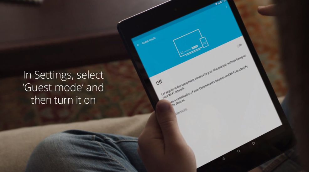 Chromecast Guest Mode allows you to cast from your phone without being on WiFi
