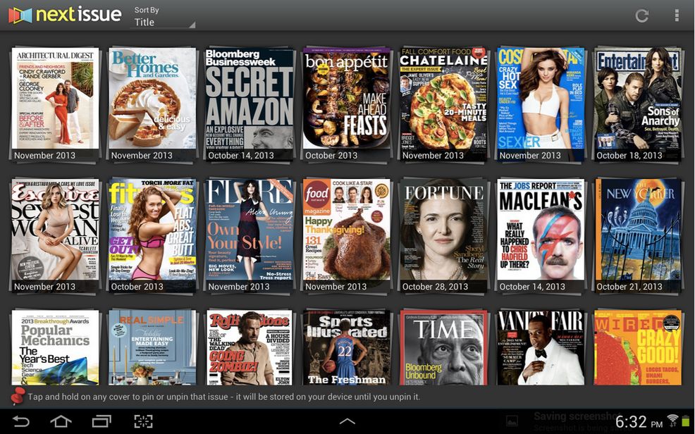 Next Issue Canada now available on select Android smartphones