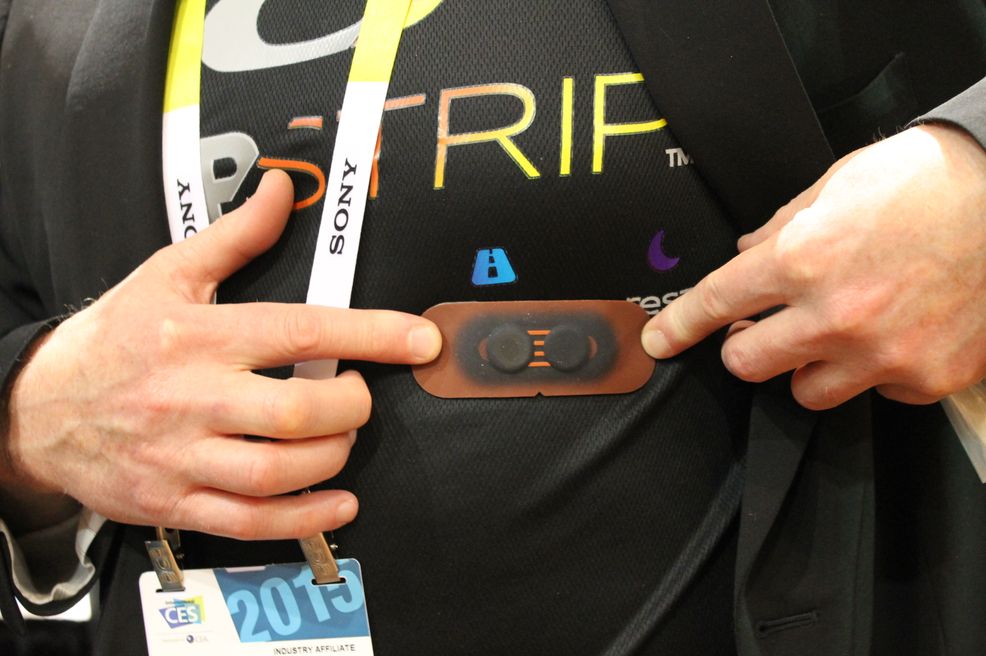 Wearable Stickers the Big Trend at CES Unveiled