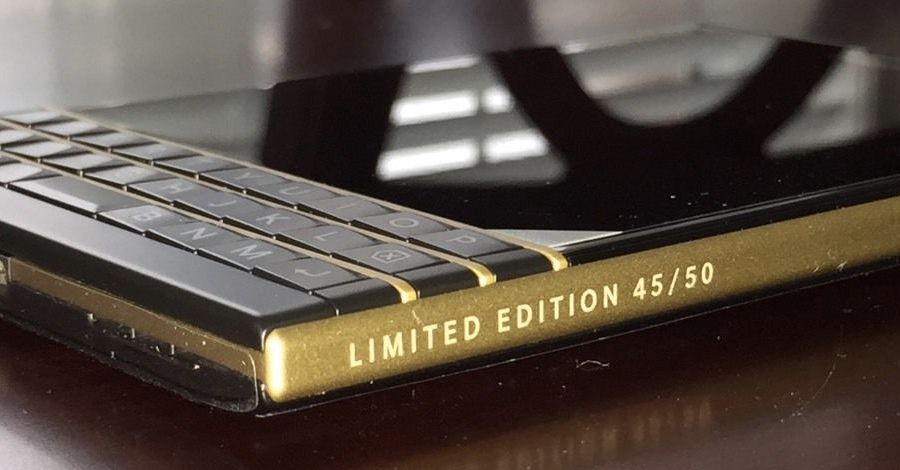 Limited Edition black & gold BlackBerry Passport arrives on eBay for $5,000