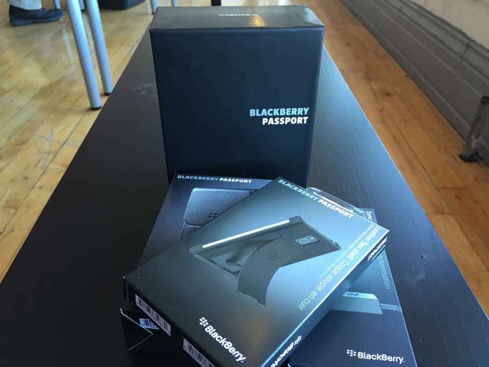 Win a BlackBerry Passport + Accessory Pack! [Update: winners announced, and a bonus Passport!)