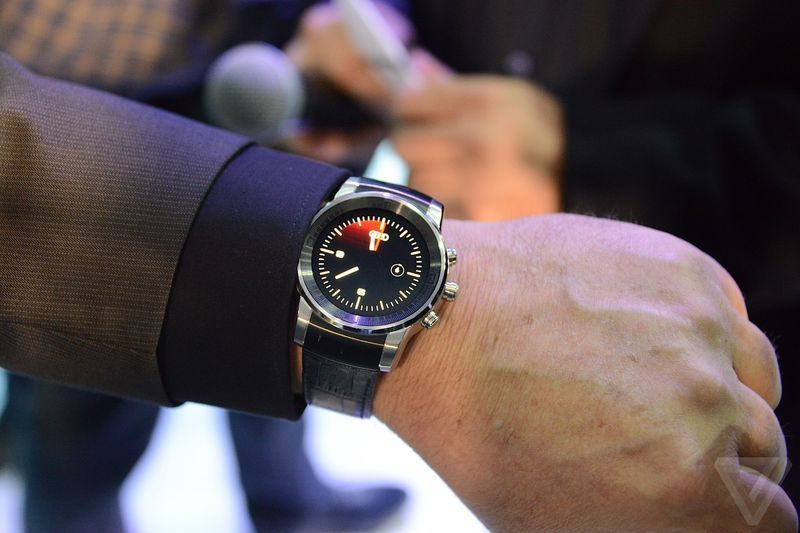 Audi and LG tease gorgeous smartwatch at CES