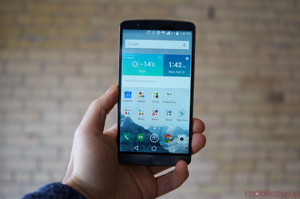 LG G3 Marshmallow update now available to download in Canada