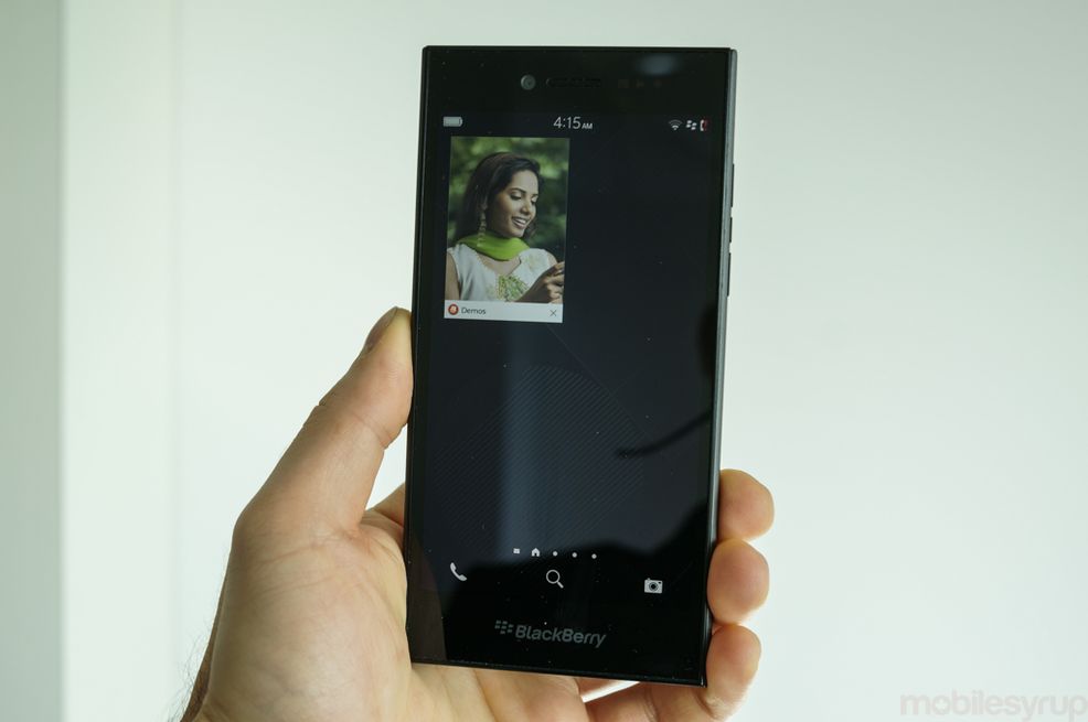 BlackBerry Leap Hands-on