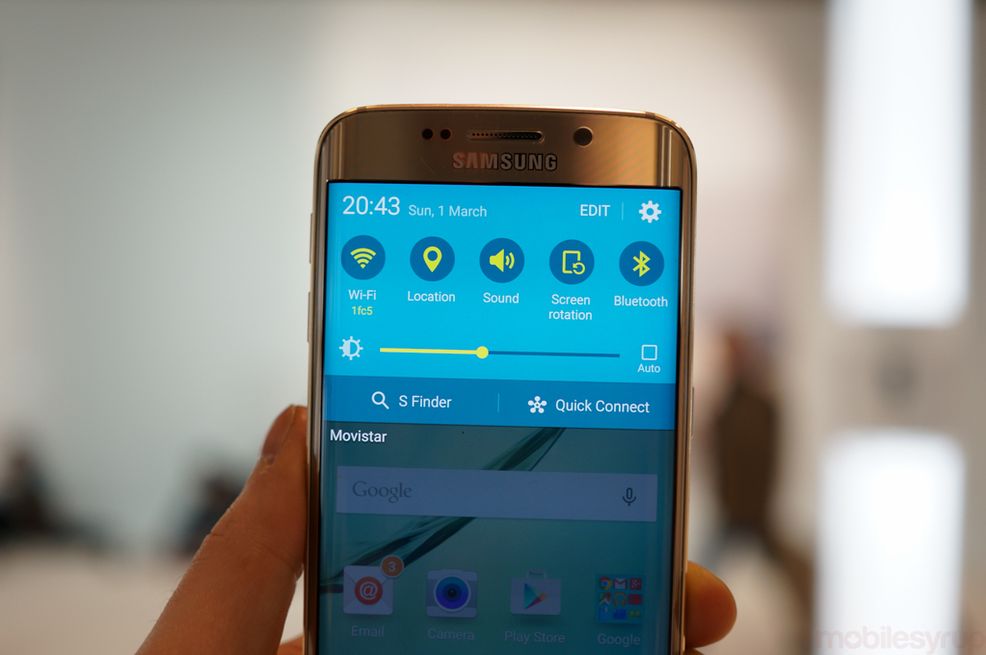 Platinum Gold Samsung Galaxy S6 and Galaxy S6 edge now available in Canada