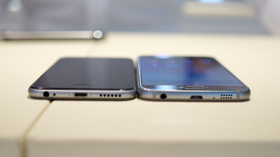 iPhone 6 and Galaxy S6