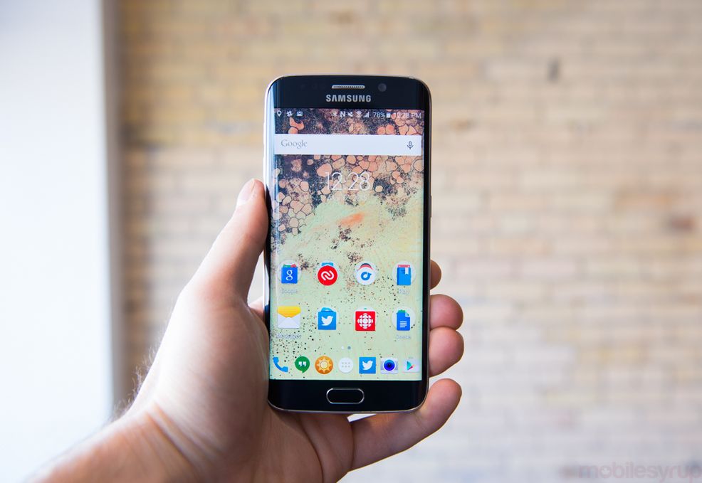 Telus Samsung Galaxy S6 edge receiving Android 5.1.1 update with Apps edge feature