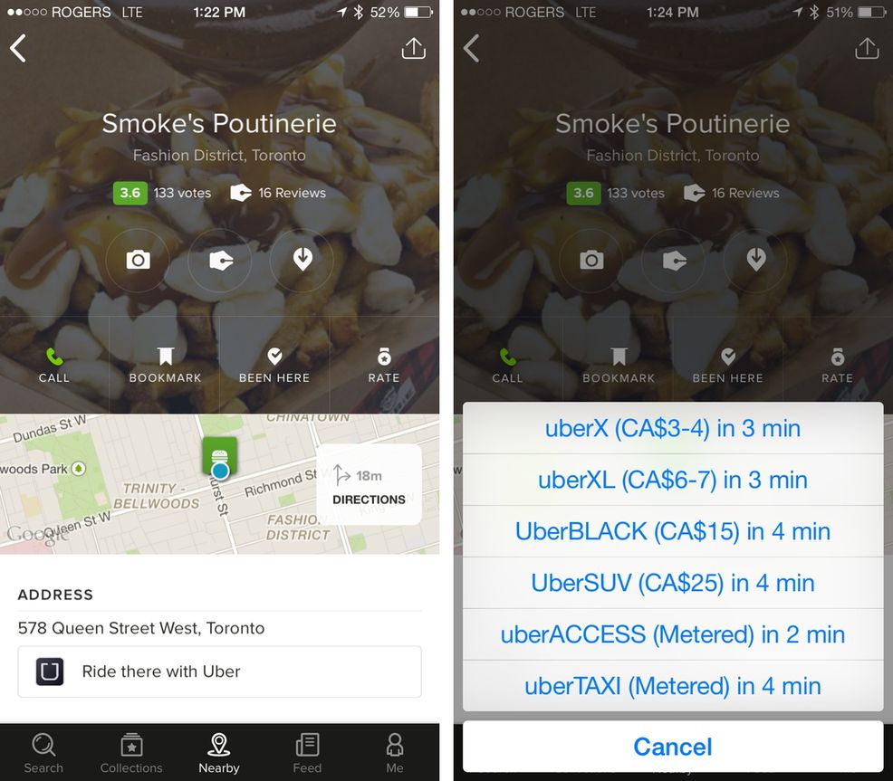 Uber partners with Zumato for rides to a city’s best restaurants