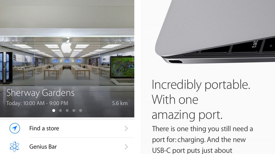 Apple Store app