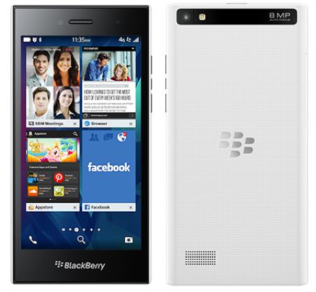 White BlackBerry Leap now available in Canada