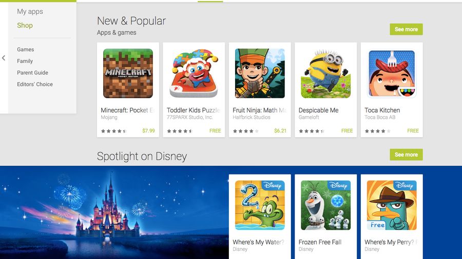 Google Play Family