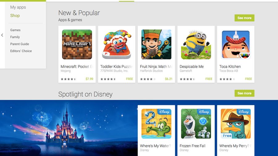 Google Play Family