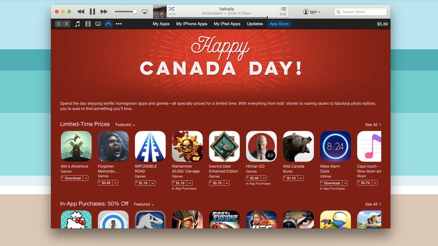 iTunes App