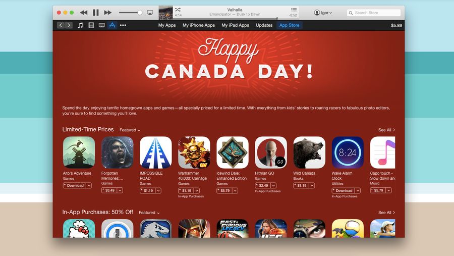 iTunes App