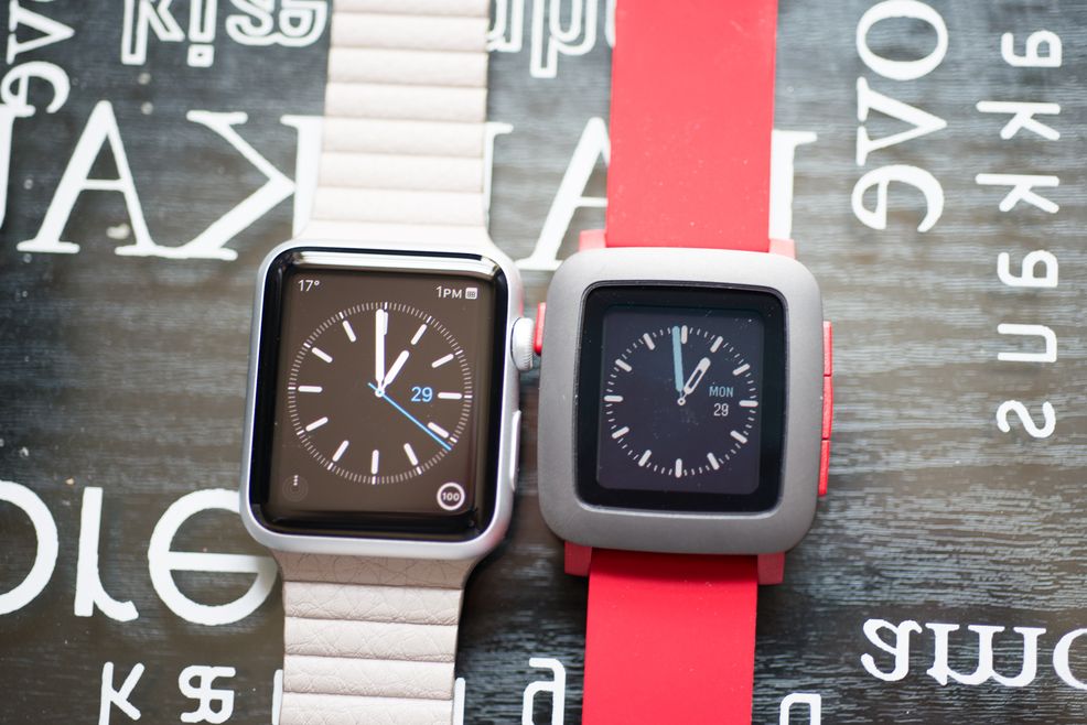 Pebble’s CEO says his company’s sales have doubled since Apple Watch launch