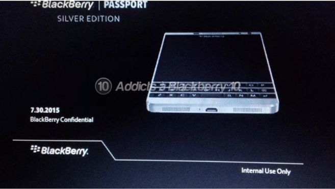 BlackBerry Passport Silver Edition