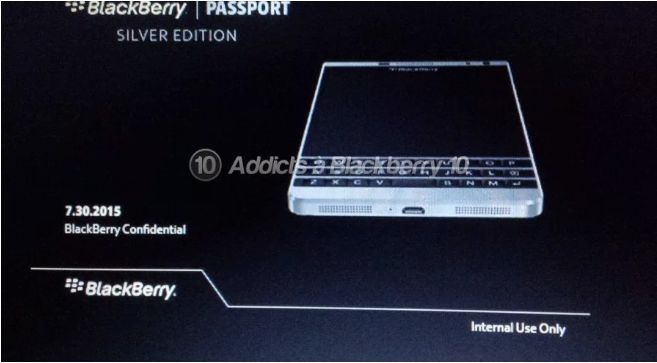 BlackBerry Passport Silver Edition
