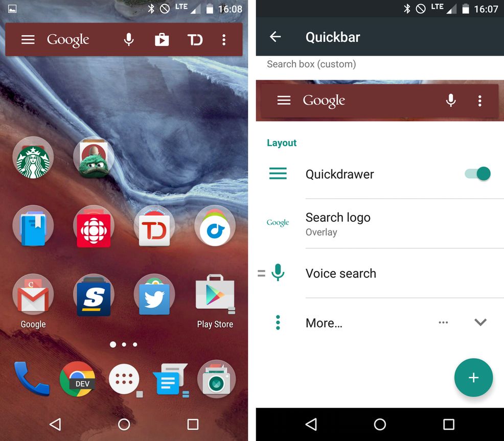 Action Launcher 3.5 adds to its feature roster with Quickbar