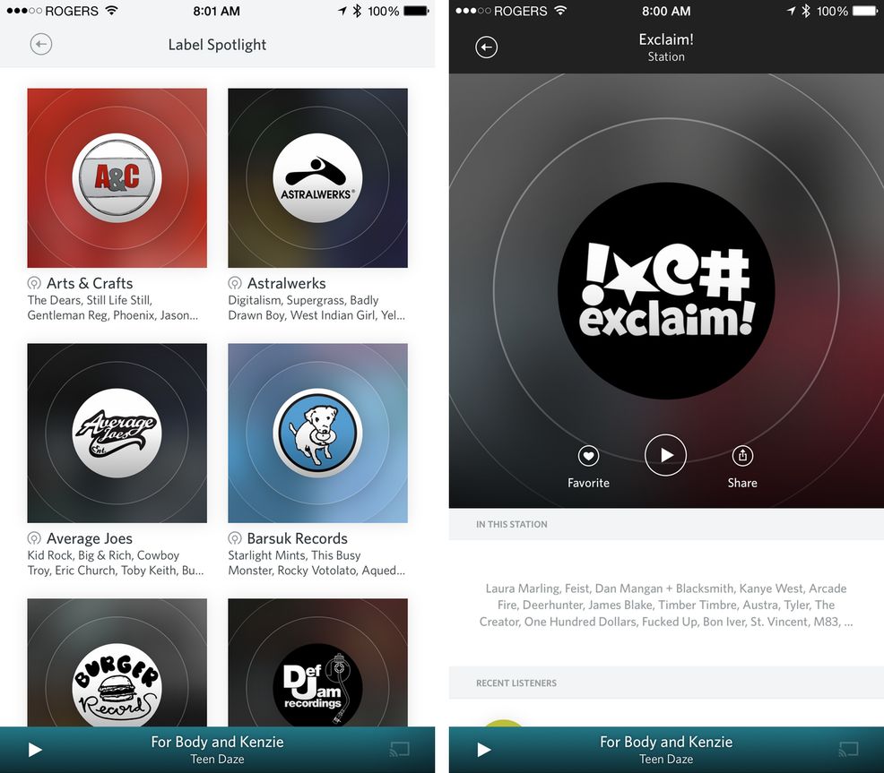 Rdio bets on label-curated stations as the future of free streaming