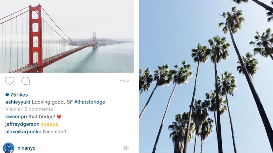 Instagram Portrait and Landscape