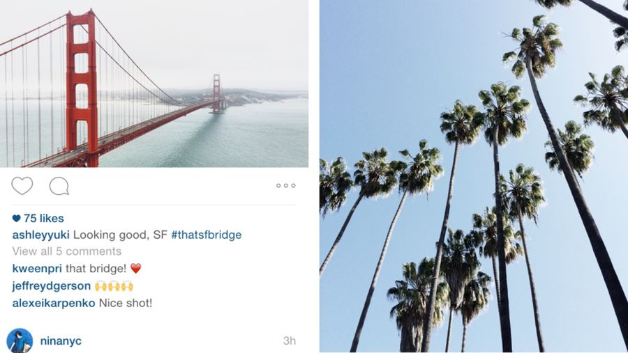 Instagram Portrait and Landscape