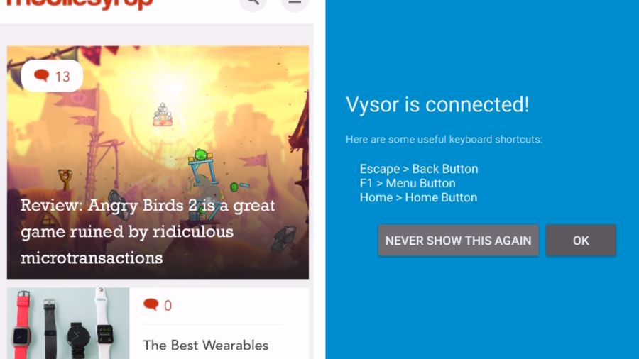 Vysor Android