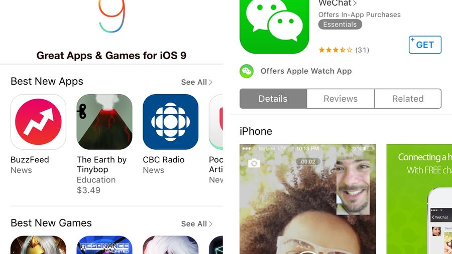 iTunes App Store