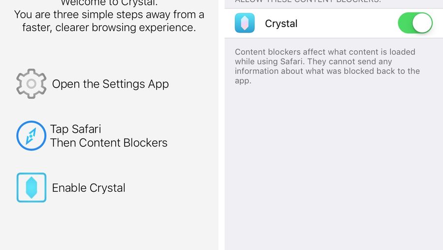 Crystal iOS