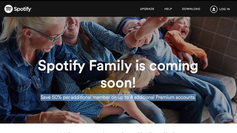 Spotify Family Plan
