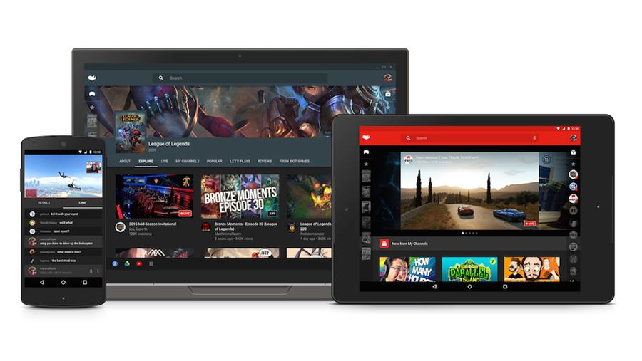 YouTube Gaming Android