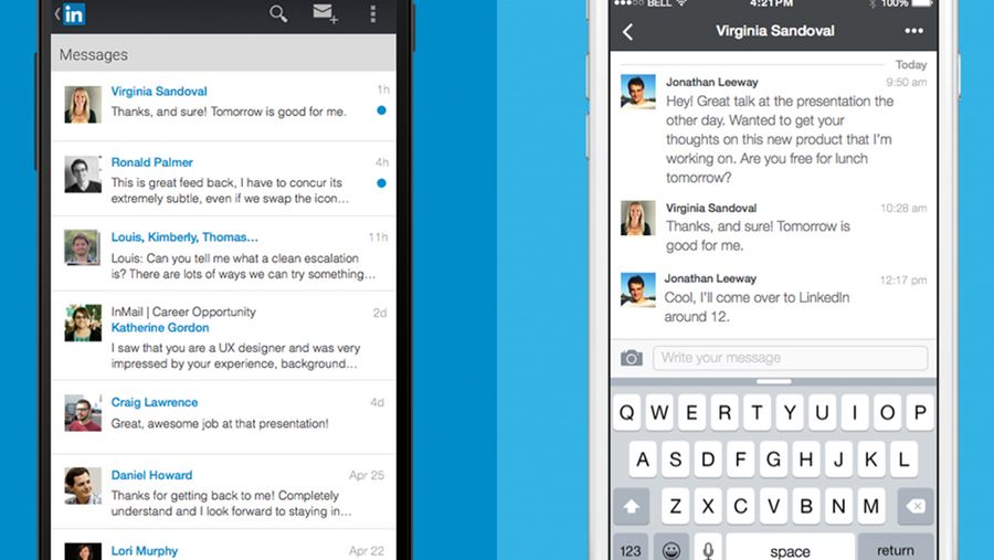 linkedin messaging