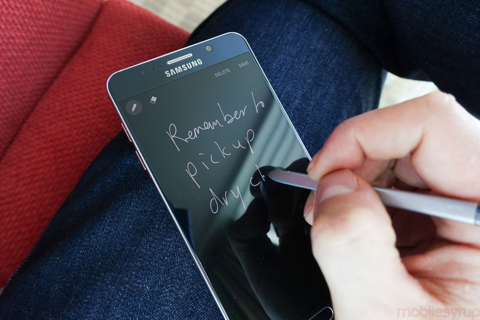 Note 5