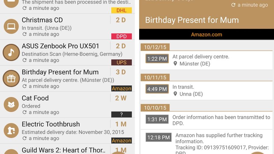 Deliveries