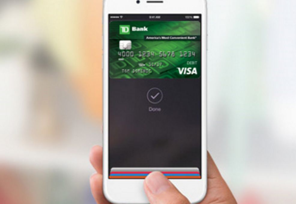 TD Canada Trust mistakenly teases Canadian Apple Pay launch