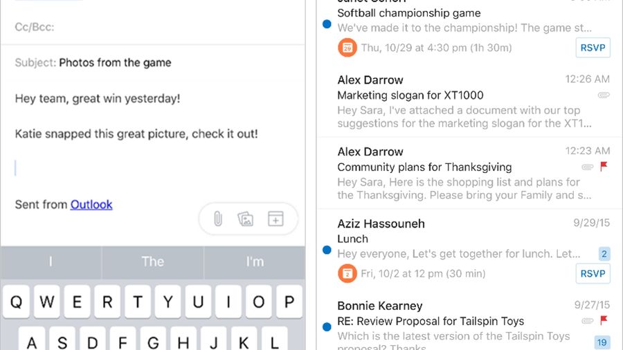 Outlook iOS