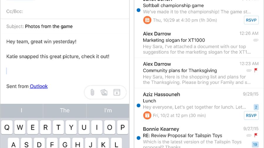 Outlook iOS