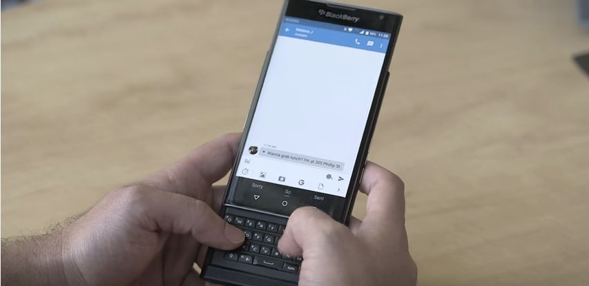BlackBerry shows off new Hub app in its own Priv hands-on video
