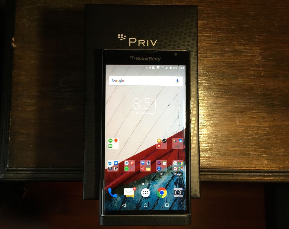 BlackBerry Priv now available in Canada