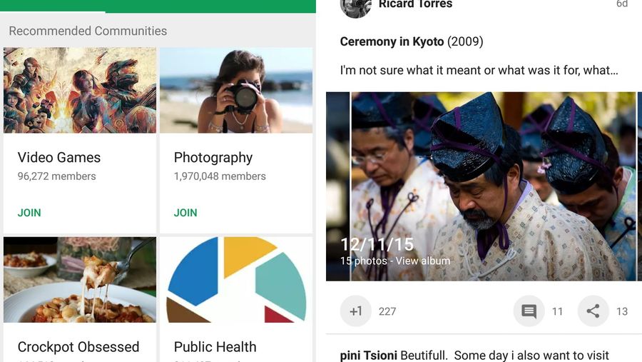 Google+ Redesign