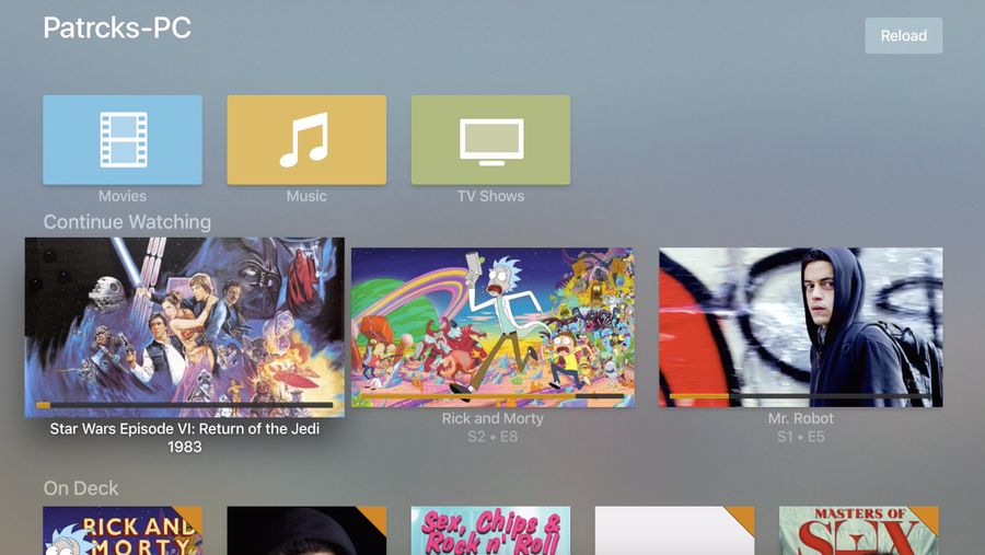Apple TV Plex