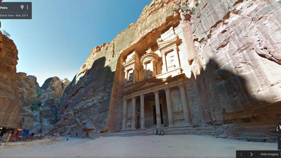 Petra Google Street View
