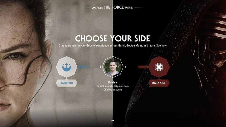 Star Wars Google