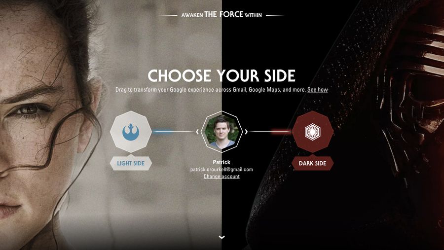 Star Wars Google