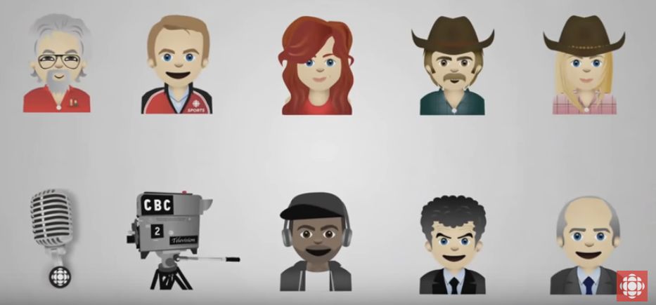CBC brings Peter Mansbridge and Rick Mercer to your smartphone with new emoji app