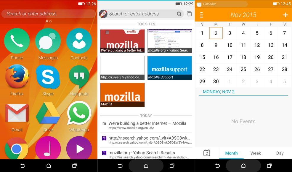 Firefox OS 2.5 Android developer preview is now available
