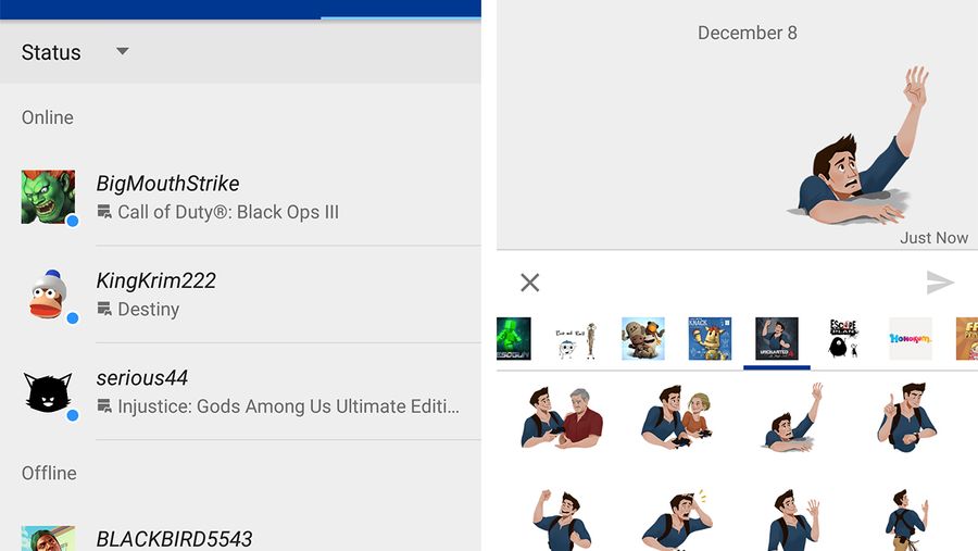 PlayStationmessenging