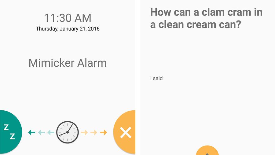 Mimicker Alarm