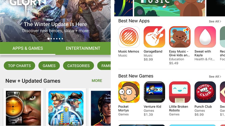 ios-android app store