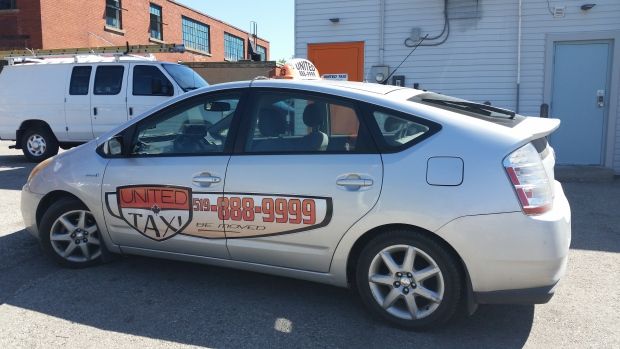United Taxi is the first cab company in Ontario to offer in-car WiFi