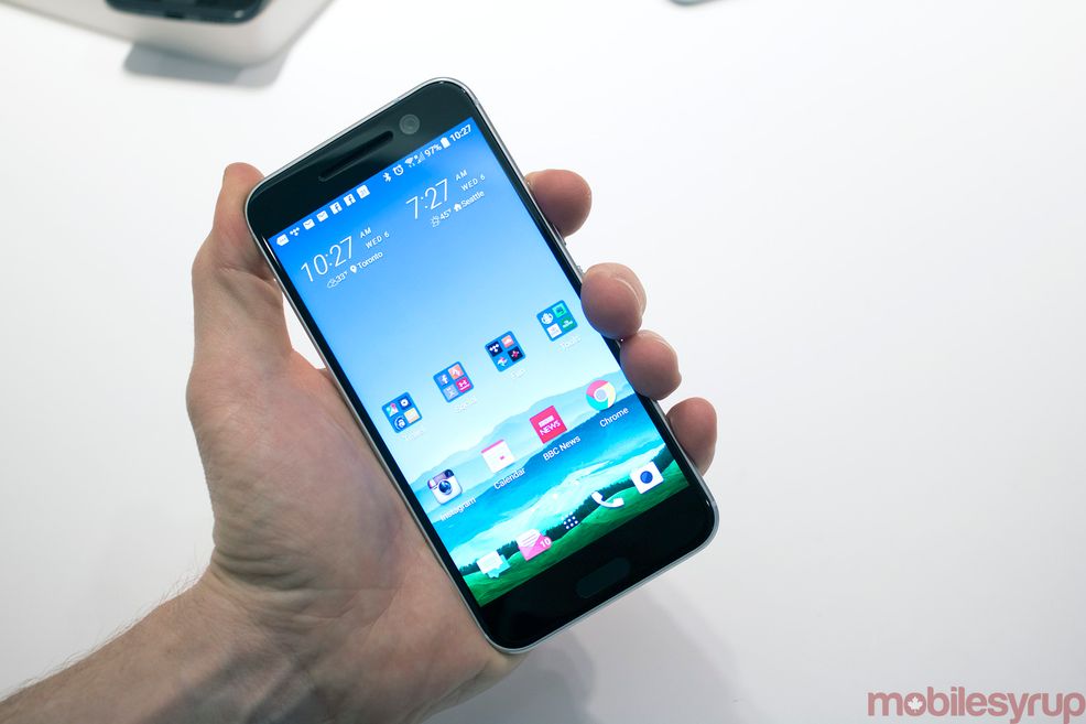 Bell is releasing the HTC 10 on April 29